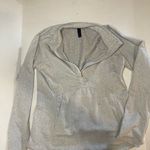 Kyodan  Light Gray Textured Top Photo 3