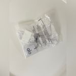 Alo Yoga  White Bead It Oversized Scrunchie Photo 1