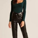 Abercrombie & Fitch Abercrombie Long-Sleeve Sweetheart Sweater Bodysuit Brown Photo 1