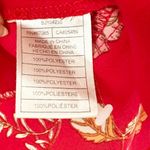 BB Dakota Red Bloom With A View Blouse Photo 3