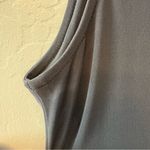 Norma Kamali  timeless gray sleeveless slinky jersey jumpsuit size medium Photo 3