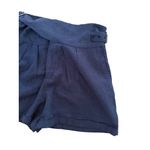 Urban Outfitters  Women's Blue Linen Blend Shorts Size Small NEW NWT Photo 6