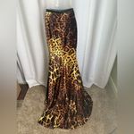 Mac Duggal  Leopard Print Prom Formal Beaded Animal SKIRT ONLY!‎ Two piece 0313 Photo 3
