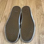 Women’s platform slip on black shoes with faux crocodile skin pattern Size 9.5 Photo 7