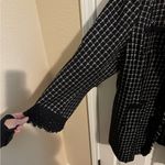Katherine New York Plus Wool Ruffle Black Jacket Blazer Pockets Size 3X Photo 3