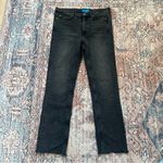Mih Jeans Daily Jean High Rise Straight Jeans in Chippy Wash Faded Black Frayed Size 29 Photo 2