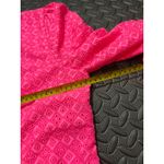 Lilly Pulitzer  Aisha‎ Romper Eyelet Lace Pink Isle Ditzy Diamond Poly Eyelet 10 Photo 8