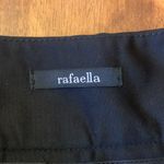 Rafaella  Skirt 12 Classic Black A-Line Full Side Zip knee length Photo 1
