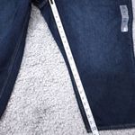 Old Navy  High Rise Slouchy Straight Jeans Cropped Women's Plus Size 28 Dark Wash Photo 7