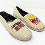 Sam Edelman  Espadrille Flats size 9.5 Extra Fries Exercise Slip On Canvas Shoe Photo 0