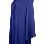 City Chic  Tunic Dress 16 French Navy V-Neck Bell Sleeves Tie Back Lined Photo 11