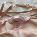 Victoria's Secret  Vintage 1990’s viral rare pink peach 100% silk slip dress w bow Photo 2