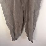 Maeve Anthropologie  Cicerone Cupro Cargo Pants Olive Green Size XS‎ Comfy Casual Photo 4