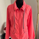 Three Hearts Women’s Long Sleeve Full Zip Windbreaker Jacket Size XL Photo 0