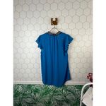 HD in Paris by Anthropologie Flutter Sleeve Embroidered Collar Top - Size - 8 Photo 2