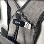 Urban Outfitters BDG  Deconstructed Denim Overall Dress Medium Sleeveless Gray Photo 5