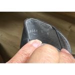 Stuart Weitzman  5B Black Suede Heels Womens Size 5 Elegant Square Toe Straps Photo 7