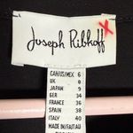 Joseph Ribkoff Black White piped trim cowl neck Asymmetrical blazer 6 Photo 1