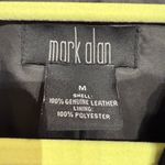 Mark Alan Black Suede Leather Rhinestone Studded Blazer Sz M Size M Photo 5