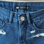Lee  Easy Fit Jean Shorts Distressed Denim Cutoffs Womens 6P Photo 4
