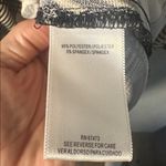 Gabby Skye Gabby Skye Black and White Geometric Print Bell Sleeve A-Line Dress Photo 2