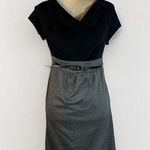 Liz Lange Maternity NWT Liz Maternity for Target gray/black shift dress belted size XS Photo 1