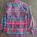 Wrangler Vintage  Aztec Button Up Shirt Womens Size Medium Photo 2