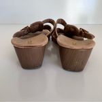 Vionic  Radia Orthotic Adjustable Triple Strap Slide Wedge Sandal Photo 5