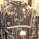 Johnny Was Uriah Velvet heavily, embroidered,Kimono/Jacket NWT (Rare color) Photo 6