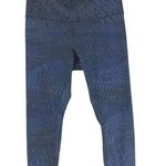 Lululemon Womens Wunder Under Hi-Rise 7/8 Tight Full-On Luxtreme 25" Flux Blue 8 Photo 0