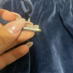 PINK - Victoria's Secret PINK blue velvet pants Photo 1