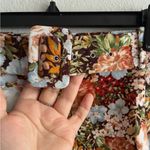 ZARA  Women’s Multicolor Floral Microfiber Belted Mini
Skirt Cottage Grandma XS Photo 6
