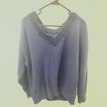 Aerie  navy blue off the shoulder sweater Photo 0