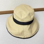 Orvis  Wide Brimmed Hat Womens One Size Adjustable Khaki Sun Hat Packable Cotton Photo 2