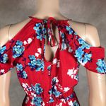 Bebop Floral Cold-Shoulder Summer Romper NWT SMALL Photo 7