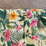 Old Navy Cotton Oxford Poplin Tropical Floral Pajamas Yell Grn SET SU 23 M TALL Photo 11