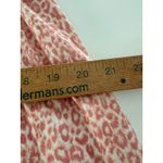 P. Jamas Pink Pima Cotton Smocked Night Gown XS Cottagecore Animal Print Trad Photo 13