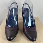 VTG Couture Donald J Pliner Slingback Heels Made in Italy Leather 90s Classic Size 7.5 Photo 1