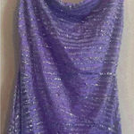 Hello Molly purple Shimmering star purple dress Homecoming nwt hoco dress Photo 4