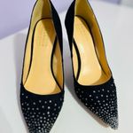 Chic Black and Silver Heels by Size 8.5 Photo 0