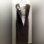 Pretty 2 piece dress. Size 14. Sheath dress with jacket. Brown Photo 8