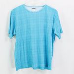 CABIN CREEK Blue White Vintage 1990s Gingham Check Plaid Top Size undefined Photo 8