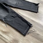 Free People We the‎ Free Maggie Straight Jeans  Sz 29 Black Distressed Ankle Photo 2