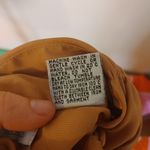 American Vintage Blouse Concepts Size 8 Vintage Gold Long Sleeve Shiny Blouse Top 80s Padding Car Photo 6