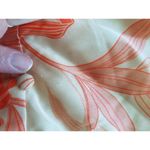 Guess Margo Floral-Print Wrap Tie Front Dress Kula Blooms Print Orange Satin (M) Photo 10