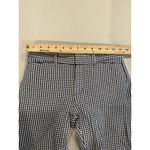 Gap  Pants Womens 0 Blue Plaid Skinny Ankle Curvy Workwear Academia Quiet Luxury Photo 6