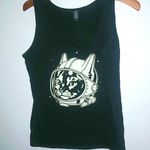 Anvil  L Cosmic Kitty Star Traveler Tank Top Photo 0