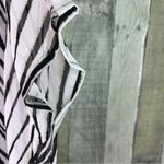 Caroline Rose One Size Safari Short Sleeve Cardigan Overpiece Lagenlook Top Black Photo 3