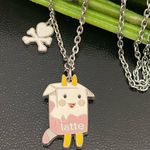 Tokidoki RARE Retired  Pink Moofia Latte Pendant Necklace Photo 0