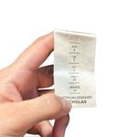 Nicholas Navy Blue Floral Pin Tuck Silk Mini Dress | U.S. Woman’s Size 2 Photo 12